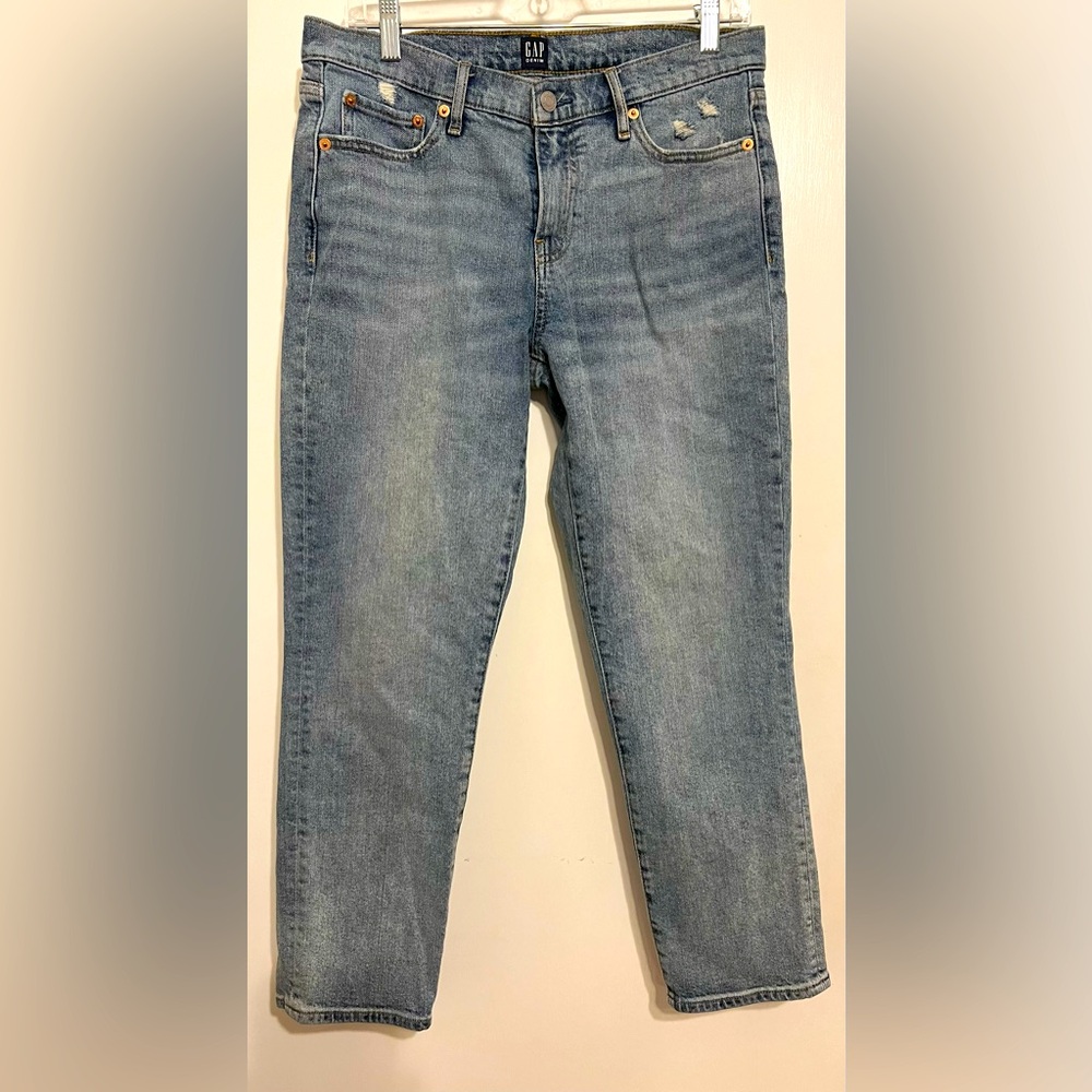 Gap Best Girlfriend Jeans sz 29 light wash